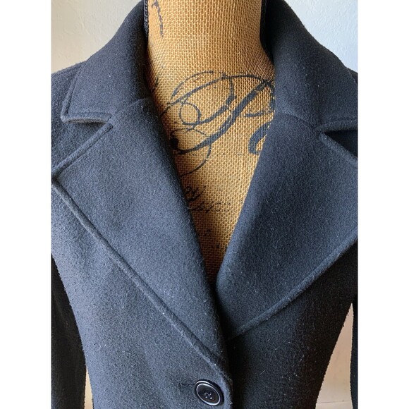 Andrew Marc New York Women's SIZE XS Black 3 Button Peacoat #1137 EUC - Picture 4 of 7